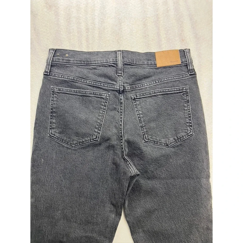 Madewell The Perfect Vintage Jean High Rise Lunar Wash‎ Black Denim MD713 29P